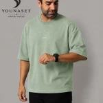 تیشرت مردانه نخی catch سبز
