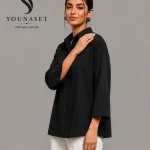 شومیز زنانه LCW رنگ مشکی